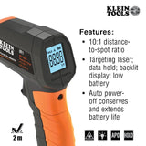 Klein Tools Digital Receptacle Tester Infrared Thermometer