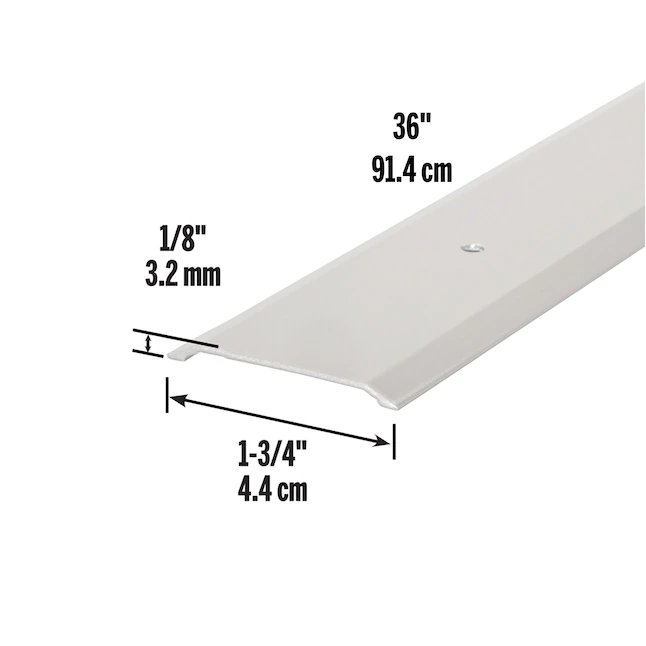 MD 36-Zoll x 1,75-Zoll-Aluminium-Türschwelle (Montage mit Schrauben)