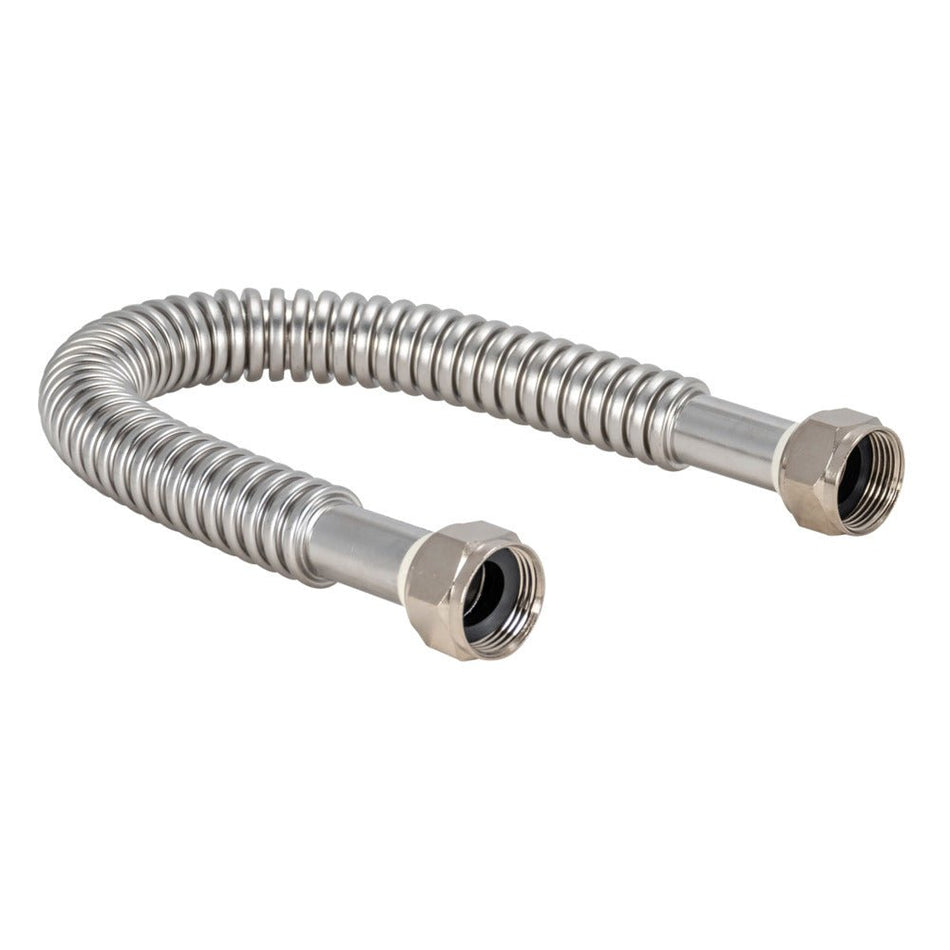 Eastman 1-in. FIP x 1-in. FIP Stainless Steel Corrugated Water Softener Connector (24-in. Length)