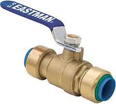 Eastman 1/2"x 1/2" Push-Fit Ball Valve