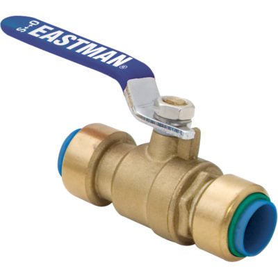 Eastman 3/4" x 3/4" Push-Fit Ball Valve