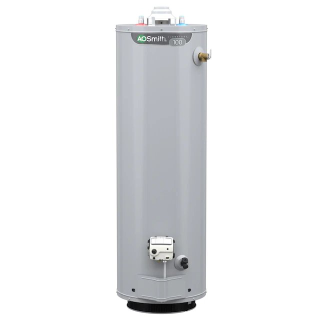 A.O. Smith  Signature 100 30-Gallon 6-year Limited 32000-BTU Natural Gas Water Heater