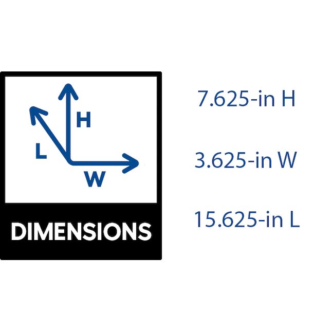 4-in W x 8-in H x 16-in L Cap Concrete Block