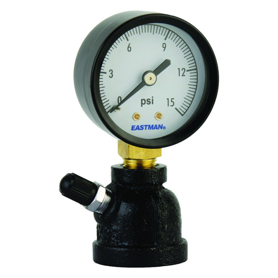 Eastman Bell-Testmanometer – 3/4″ FIP 0-15 PSI 