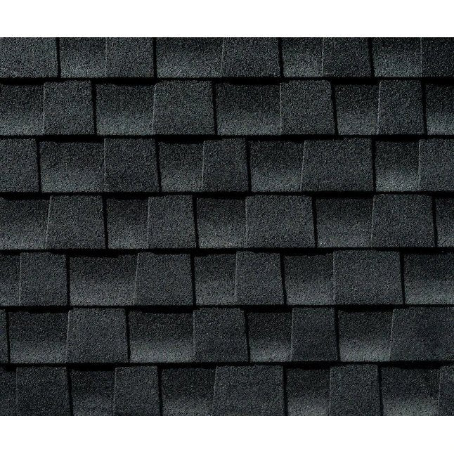 GAF Timberline HDZ 33.33-sq ft Charcoal Laminated Architectural Roof Shingles