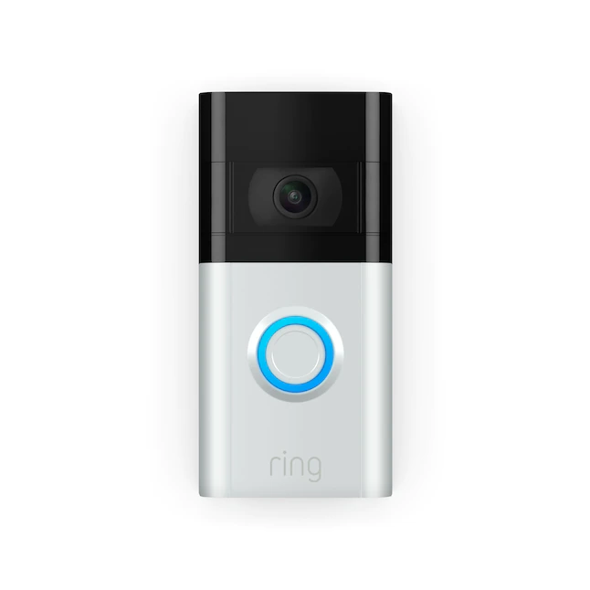 Ring Video Doorbell 3 – Abnehmbarer Akku oder festverdrahtete Smart-Video-Türklingelkamera