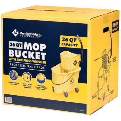 Cubo para fregona con escurridor Mark Commercial de Member (36 qt.)