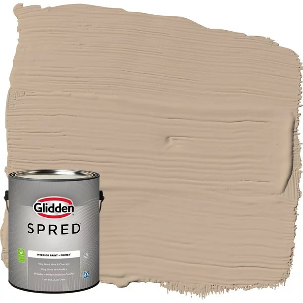 Pintura e imprimador para interiores Glidden Spred Grab-N-Go, semibrillante (Transcend, 1 galón) 