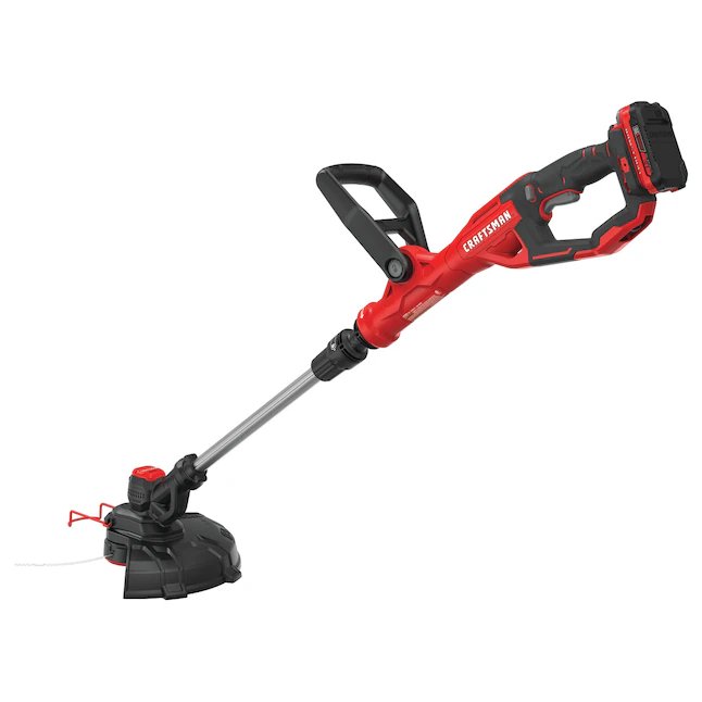 CRAFTSMAN 20-volt Max 13-in Straight Cordless String Trimmer Edger Capable 2 Ah (Battery and Charger Included)