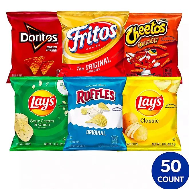 Frito-Lay Classic Mix Variety Pack (50 pk.)