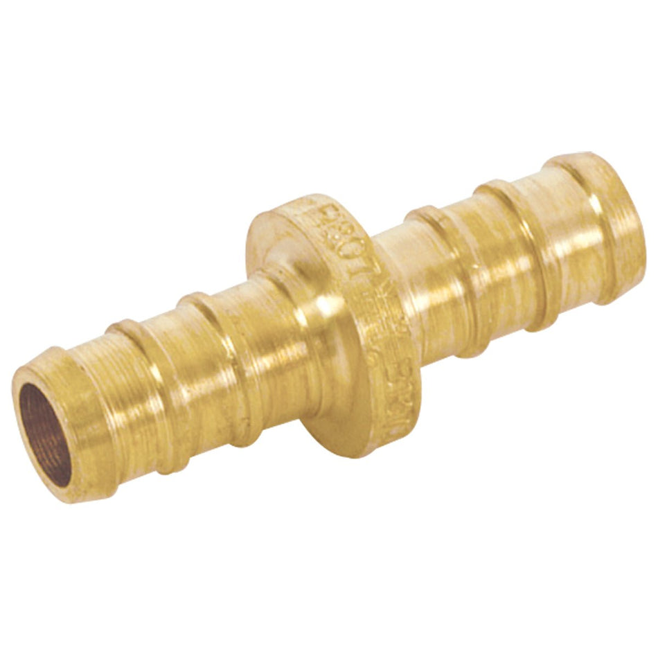 Eastman Brass Crimp-PEX-Kupplung – 1/2 Zoll PEX x 1/2 Zoll PEX