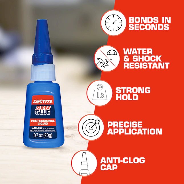 LOCTITE Professional 20-gram Liquid Super Glue