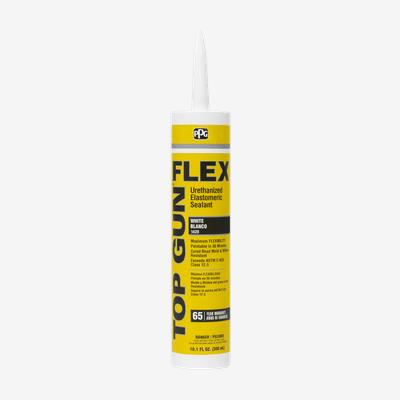 Sellador elastomérico uretanizado TOP GUN® FLEX (10.1 oz, blanco)