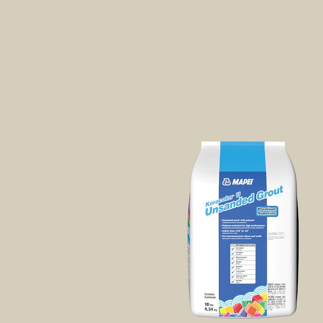 MAPEI Keracolor Ungeschliffener 10-Pfund-Keks-Ungeschliffener Fugenmörtel