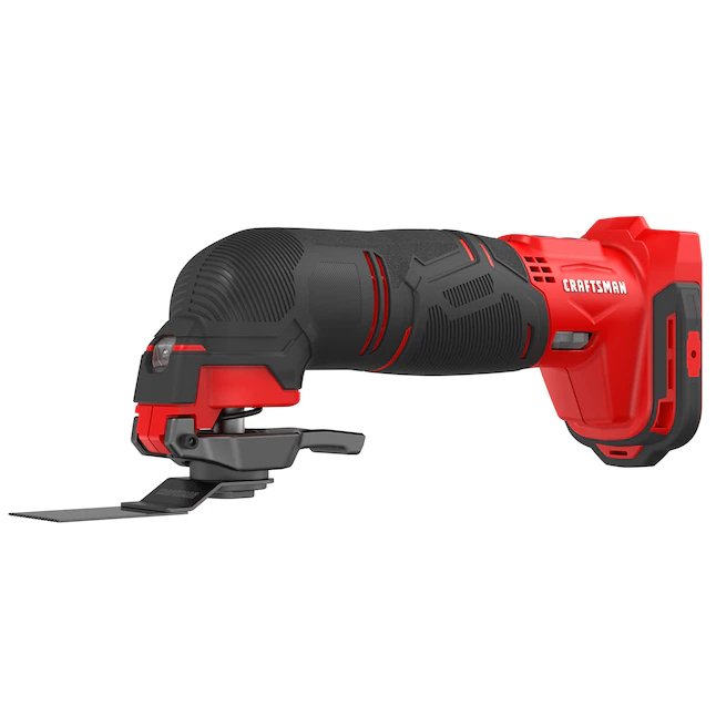 CRAFTSMAN V20 12-teiliger oszillierender Multi-Tool-Kit-Koffer mit maximal variabler Geschwindigkeit und 20 Volt