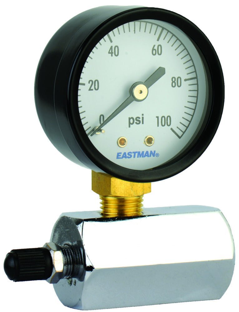 Eastman Gasdruckprüfmessgerät – 2″ Fläche – 0–100 PSI