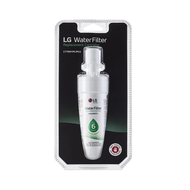 LG 6-Month Twist-in Refrigerator Water Filter