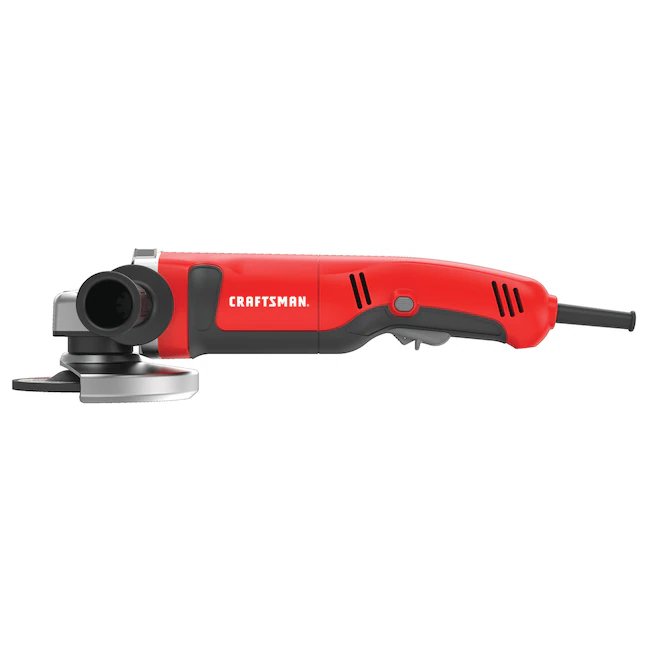 CRAFTSMAN 4.5-in 7.5 Amps Trigger Switch Corded Angle Grinder