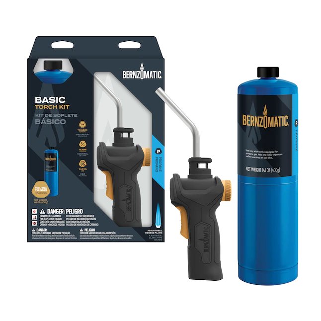 BernzOmatic Heating Propane Torch Kit (14.1-oz)