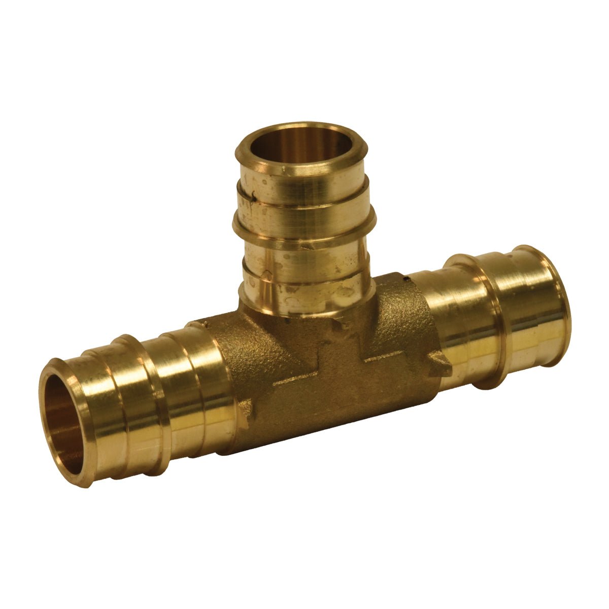 Eastman Brass Expansion PEX Tee – 1 in. x 3/4 in. x 3/4 in.