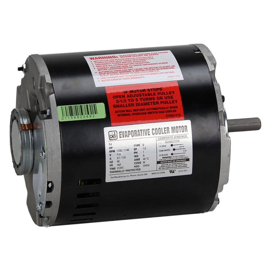 Dial® 1/2HP 2-Speed 115v Evaporative Cooler Motor