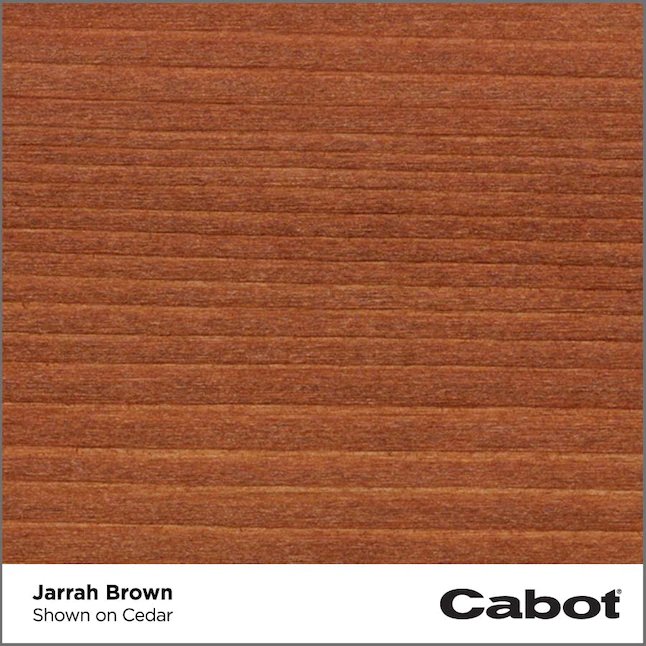 Cabot  Australian Timber Oil Pre-tinted Jarrah Brown Transparent Exterior Wood Stain and Sealer (1-Gallon)