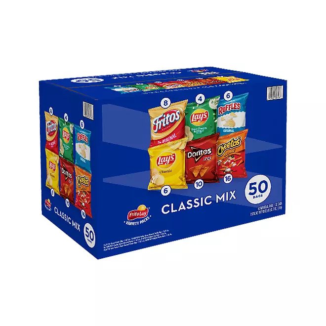 Frito-Lay Classic Mix Variety Pack (50 pk.)