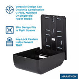 Marathon Combo Folded Paper Towel Dispenser