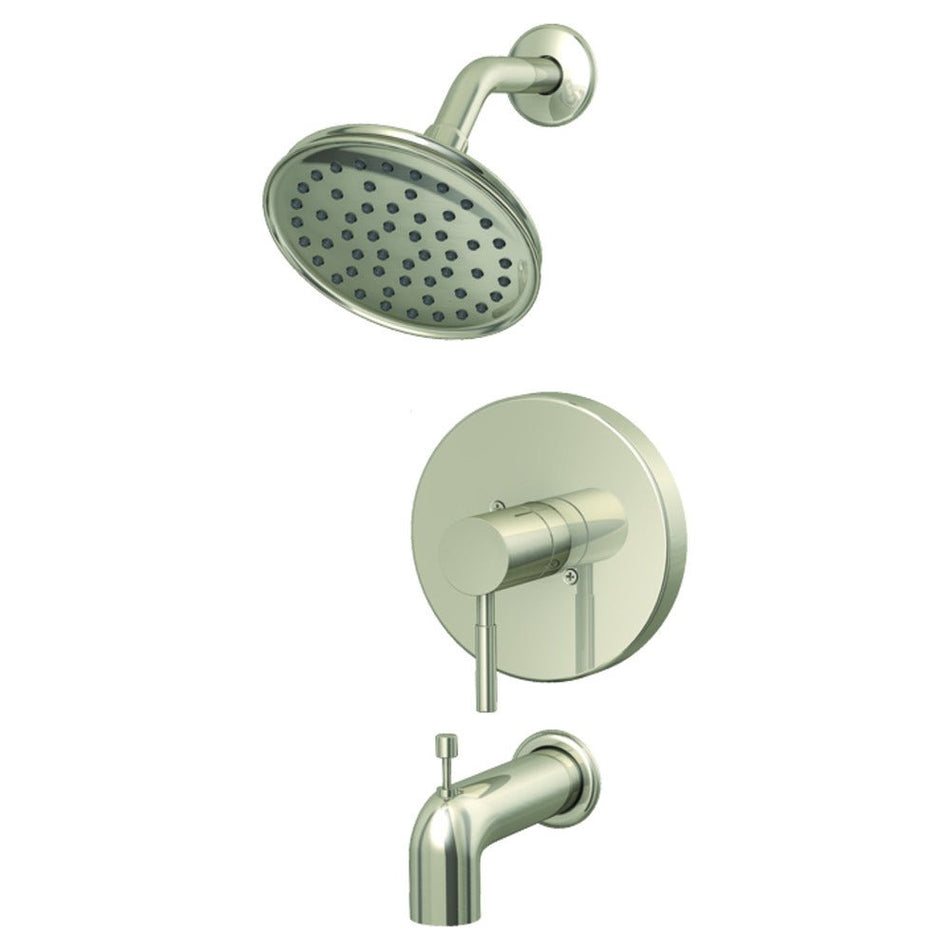 EZ-FLO Brushed Nickel Tub and Shower Trim Kit – Metro Collection