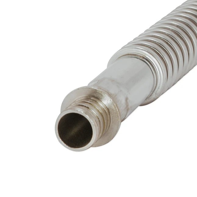 Conector para calentador de agua Eastman de 24 pulgadas: FIP de 3/4 pulgadas x PEX engarzado de 3/4 pulgadas