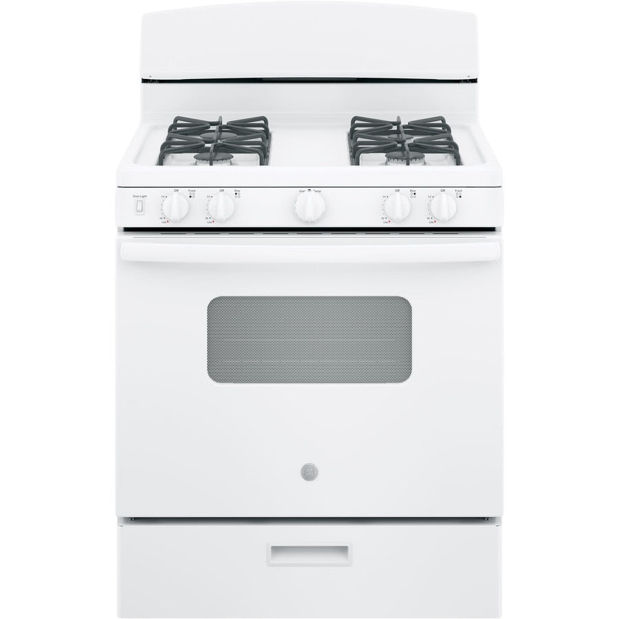 GE  30 in. 4-Burners 4.8-cu ft Gas Range (White)