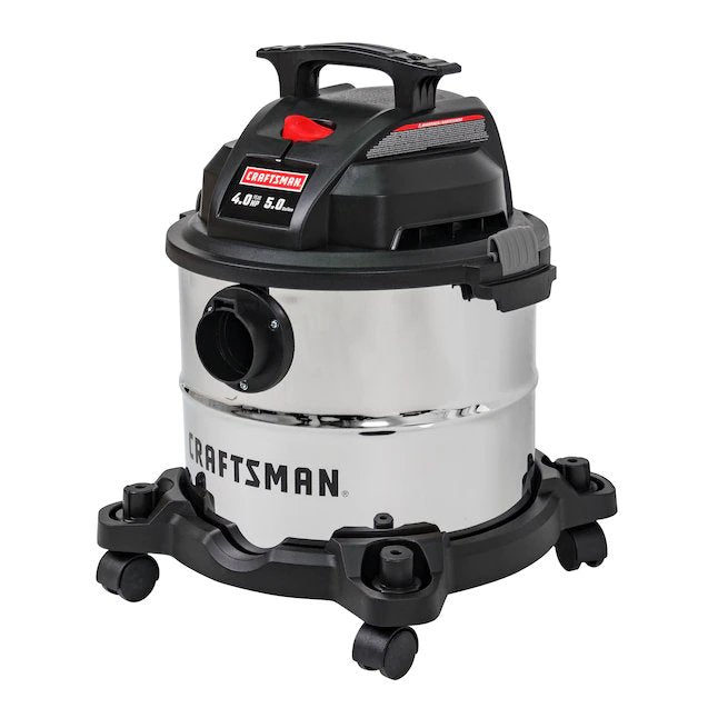 CRAFTSMAN  5-Gallons 4-HP Corded Wet/Dry Shop Vacuum with Accessories Included