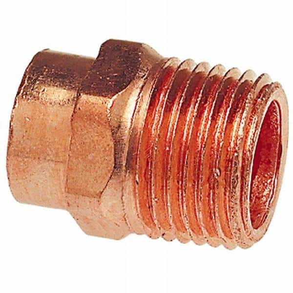 Adaptador macho de cobre SABER SELECT de 3/4 pulg. SWT x 3/4 pulg. MIP