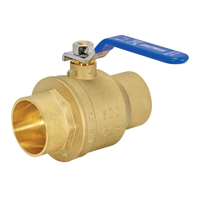 Eastman 2 in. Sweat Heavy-Duty Full Port Ball Valve